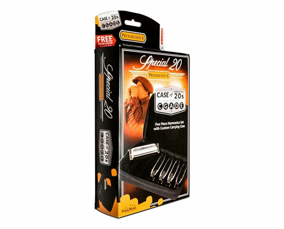 New Hohner Case of Special 20s Harmonica 5-Pack w/Free F Special 20 - Image 3 of 4