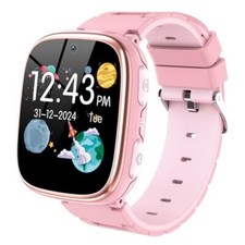 Smart Watch for Kids 4-12 Years Old with 15 Games Camera Alarm Video 6 Pink