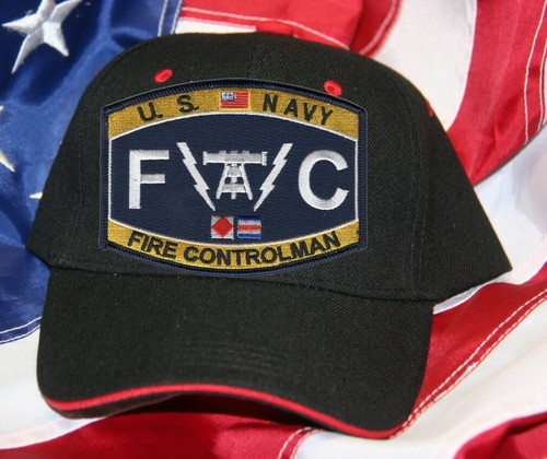 NAVY RATING FIRE CONTROLMAN FC HAT PATCH CAP NAVY - Picture 13 of 17