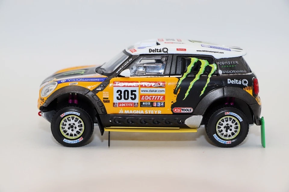 IXO Models 1/43 MINI ALL 4 Racing #305 Karkar 2012 Diecast Alloy Toys - Image 2 of 4