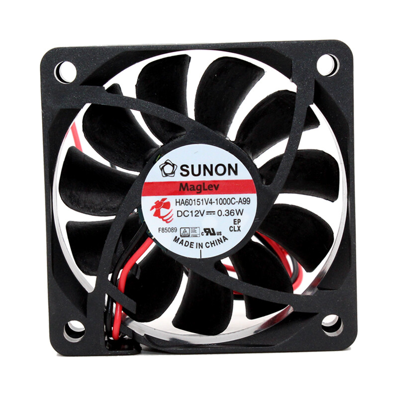 SUNON HA60151V4-1000C-A99 6015 12V 0.36W 6Cm Ultra-quiet Chassis Fan