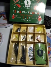FISHING LURE KIT tackle 12 days Christmas Set ofLures -  sealed new /old stock