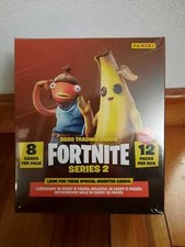 Panini FORTNITE Series 2 - MEGA BOX including 3 Cracked Ice + 1 Holofoil RARE 
