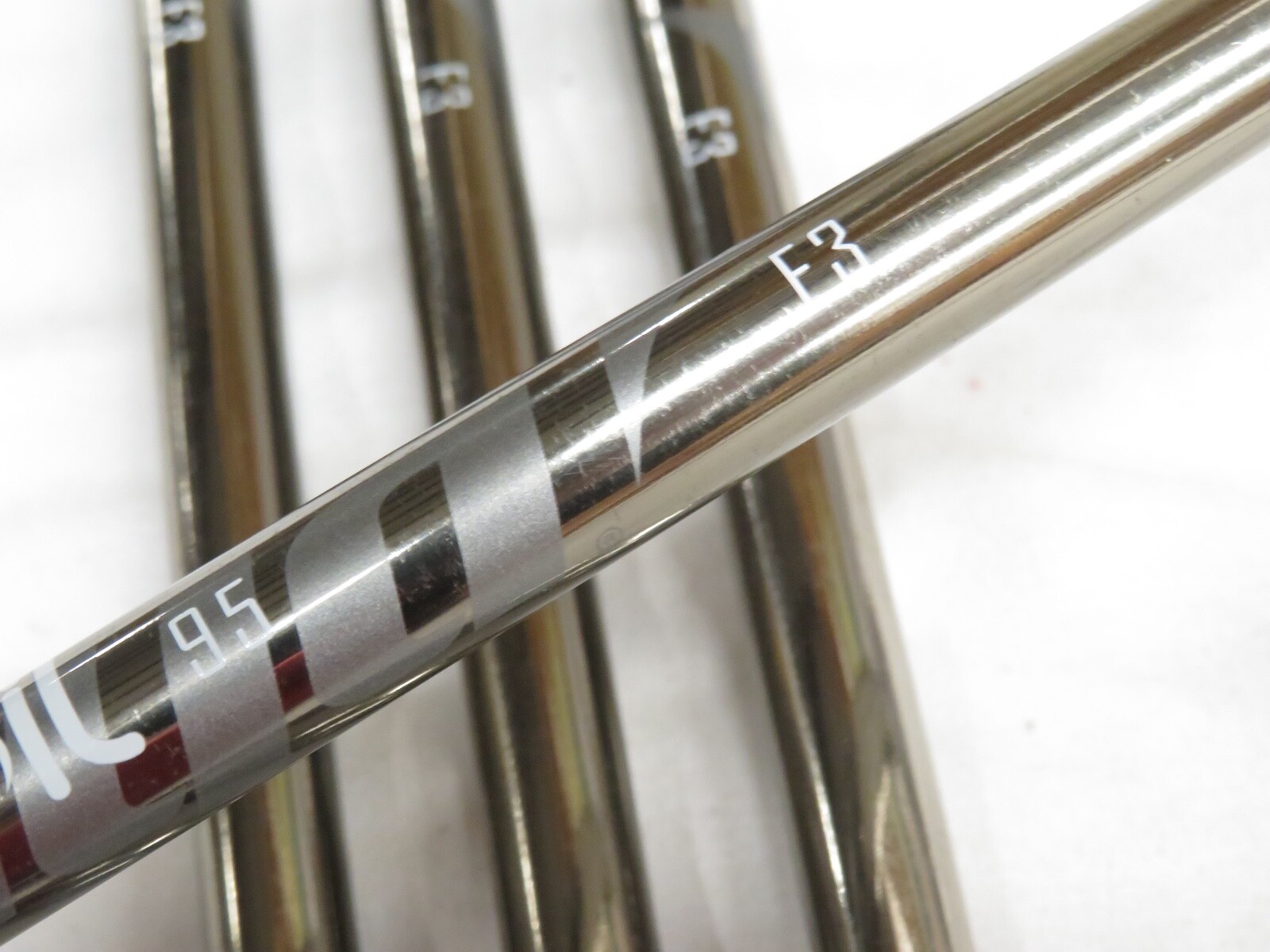 Used Srixon ZX7 Iron Set 7PW Recoil 95 F3 Regular Flex Graphite Shafts