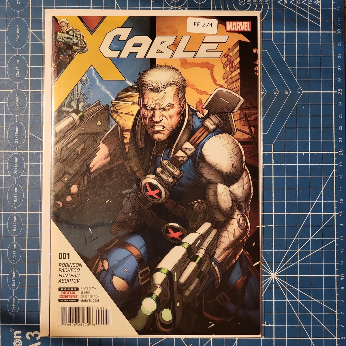 CABLE #1 VOL. 3 8.0+ MARVEL COMIC BOOK FF-274 | eBay