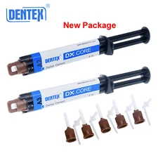 Dentex DX.CORE Dental Dual Cure Light & Self Core Composite Resin Core Build Up