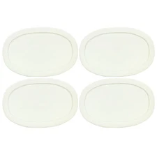 Corningware F-15-PC French White Lid Cover 4PK for 15oz Ceramic Casserole Dish