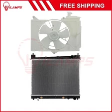Electric Radiator Cooling Fan Kit For 2000 2001 2002 2003-2005 Toyota Echo 1.5L