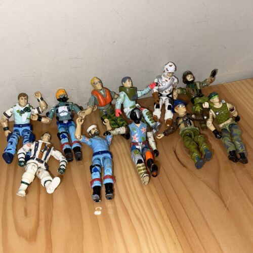 Lot de 11 figurines GI Joe 3,75 pouces lot étrange pièces mixtes - Photo 1/24