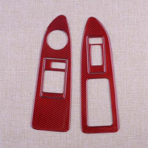 For Mazda 3 Axela 2014-2018 Carbon Fiber Window lift Switch Panel Cover