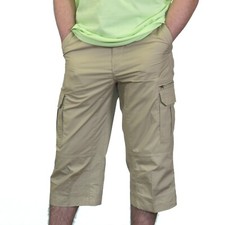 Youth Long Cargo Shorts Khaki