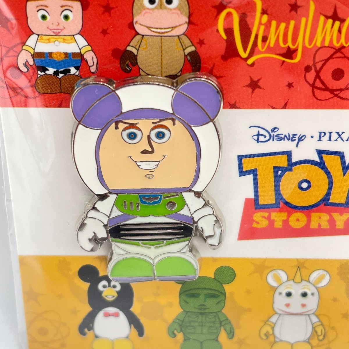 トイストーリー vinylmation RARE Disney Store JAPAN Pin Fantamiliar Toy Story Woody