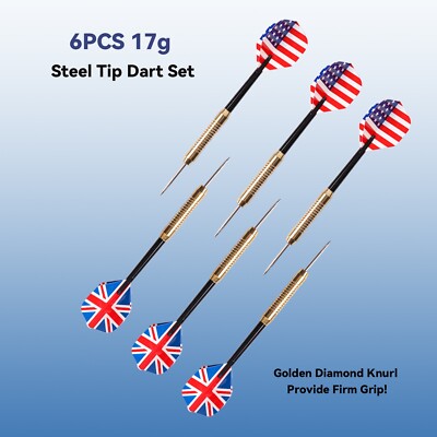 SOFT DARTS BIBLE 17冊 PRO Bristle Dart Board Game Set. Sisal Dartboard w/Six 17