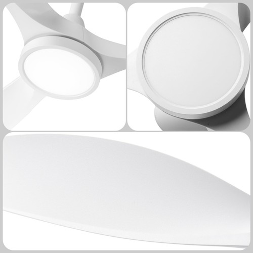 Roomratv Ceiling Fans with Lights,Large Airflow 52inch Modern Ceiling Fan wit... - Picture 9 of 9