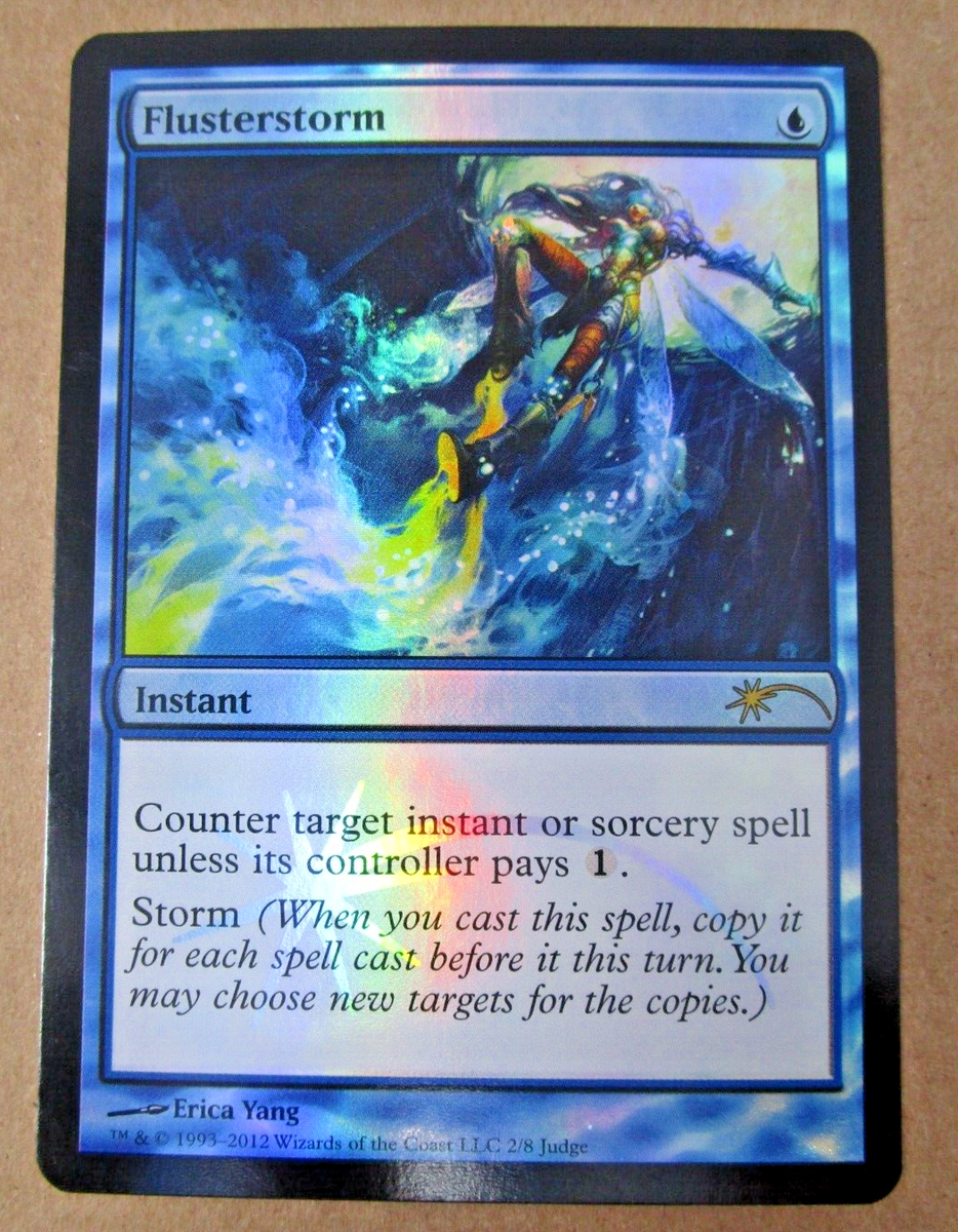 Flusterstorm [NM] Judge Promo Exclusive Foil Magic the Gathering