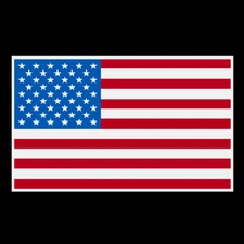 FULLY REFLECTIVE AMERICAN FLAG FIRE Car DECAL fire helmet EMS Multiple Sizes