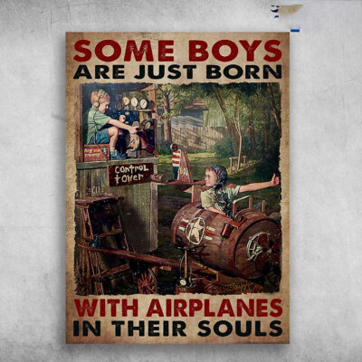 Pilot Kids - Some Boys Are Just Born, With Airplanes, In Their Souls