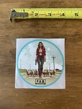 F.a.b. Defense Girl Logo Shot  Show 2025 Sticker/Decal Tactical AR AK Hunting