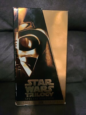 Star Wars Trilogy Special Edition Gold Box Set VHS 1997 Lucasfilm Ltd FOX THX | eBay