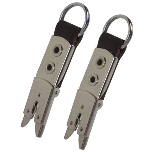 2x Neck Strap Alligator Clips For Rolleiflex 2.8F 3.5E 2.8E 3.5F 3.5T 3.5C TLR - Picture 4 of 6