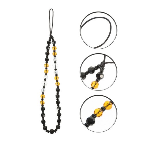 Crystal Beads Phone Strap Mobile Phone Lanyard Camera Wrist Lanyard Phone Wrist - Zdjęcie 10 z 12
