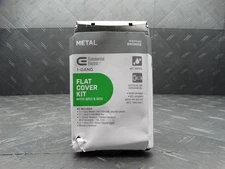 Commercial Electric 1-Gang Metal Weatherproof Electrical Box, Cover and GFCI Kit