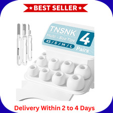 4 Pairs Replacement Ear Tips for Airpods Pro 2Nd/1St Generation with Portable St