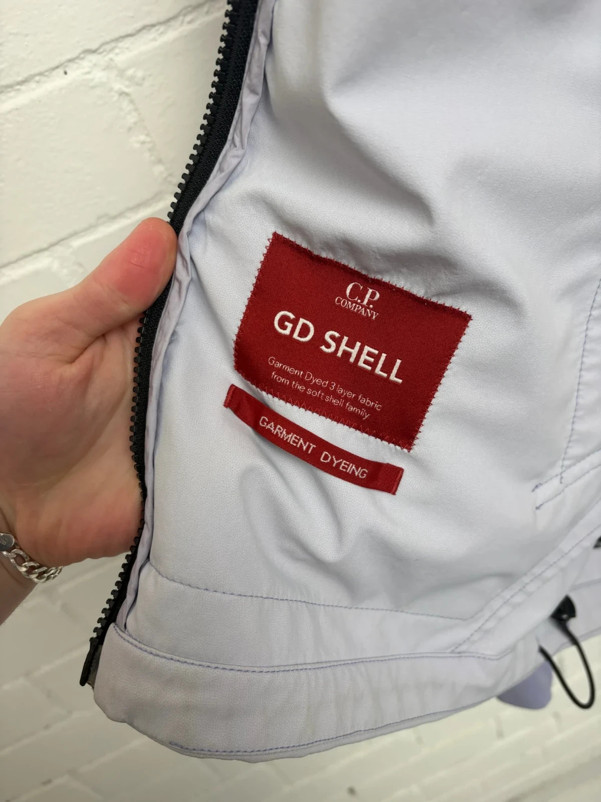 CP Company Lilac GD Shell Goggle Jacket image 5