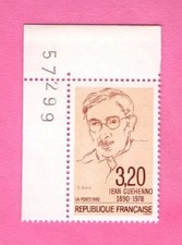 FRANCE - 1990 - YT2641**MNH - CDF - J.GUEHENNO - COTE 2€
