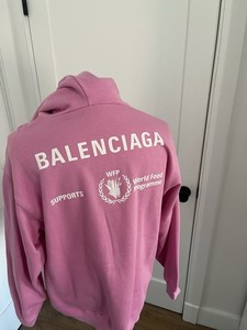 Balenciaga Wfp バレンシアガ パーカー WFP 赤 S World Food Balenciaga Wfp バレンシアガ パーカー WFP 赤 S World Food