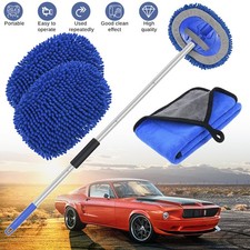 Autowaschbürste Teleskop Autopflege Reinigungsbürste Waschbürste Autowaschmopp