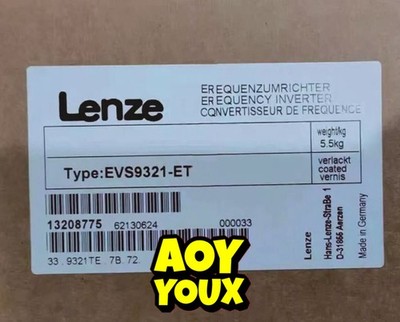EVS9321-ET 1PCS NEW LENZE SERVO Frequency Converter EVS9321-ET
