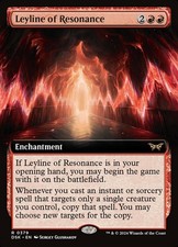 Leyline of Resonance - Extended Art Light Play, English Magic the Gathering MTG