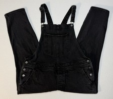 Old Navy OG Overalls Sz 18P Petite Black Wash...