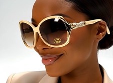 Retro Oversized Butterfly Luxury Large Women Sunglasses Elegant Ladies Stylish