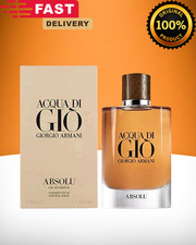 Acqua Di Gi  Absolu by Giorgio Armani 4.2 oz EDP Spray   Trusted top Seller