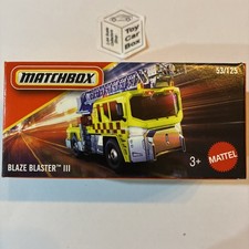 2026 MATCHBOX #53 - Blaze Blaster III (Yellow - Power Grab) B42g