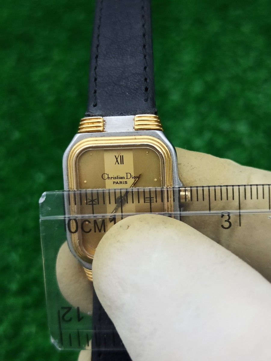 CHRISTIAN DIOR PARIS LADY'S GIFT LUXURY WATCH VINTAGE 90s QUARTZ