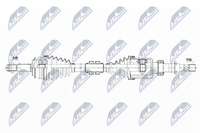 NTY Antriebswelle NPW-NS-074 Passend FüR Nissan