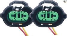2PCS H8 H9 H11 880 881 Female Adapter Wire Connector Headlight Fog Light Wiring