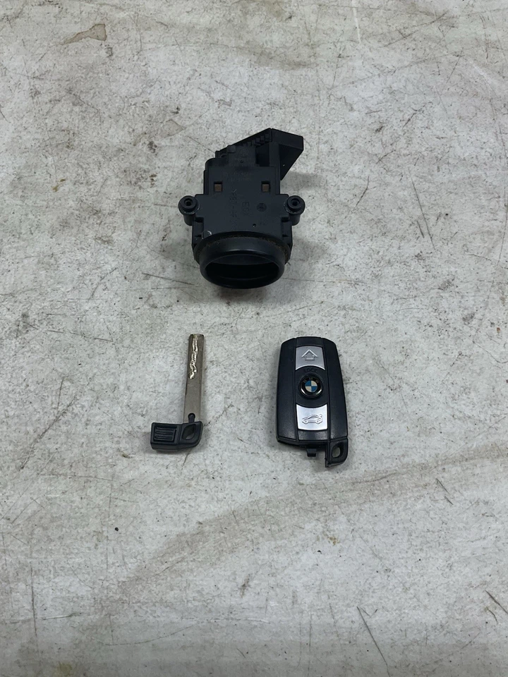 BMW 528i XDrive 2010 interruptor de encendido llavero fabricante de equipos originales usado Foto 4 de 4