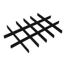 Jewelry Tray Insert - Black Scratch Resistant Divider For Necklace Earrings 