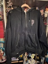 Victoria's Secret Pink Gray Logo Zip Up Hoodie Showcased By Twice Size XL Used