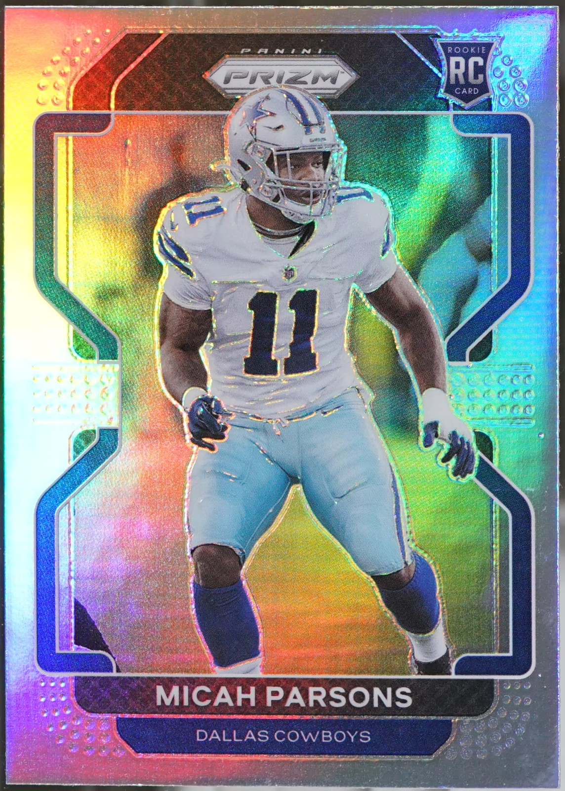 2021 Panini Prizm - Silver #382 Micah Parsons Football EX