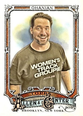 ALEXIS OHANIAN 2025 Allen and Ginter #291 Founder Reddit  ID:154829