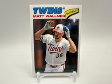 2026 Topps Heritage Matt Wallner Chrome