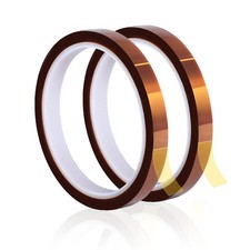 Heat Tape for Sublimation,2 Rolls 10mm x33m 108ft Heat Resistant Tape,High T...