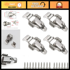 Heavy Duty Stainless Steel Spring Hasp Toggle Latches for Toolbox, Suitcase  Fu