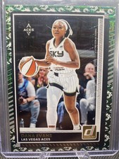 2025 Panini Donruss WNBA Dana Evans, Las Vegas Aces Ultra-Rare Dragon Parallel