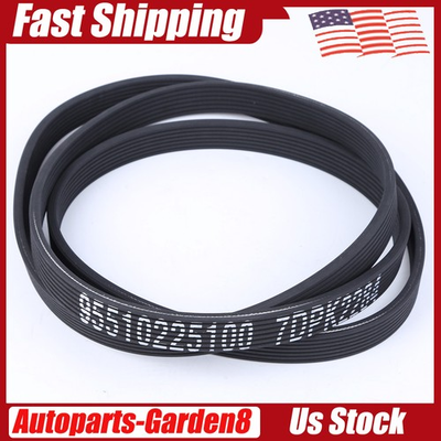 #ad 95510225100 113.56 in Serpentine Belt for Porsche Cayenne 2008 18 Panamera 10 16 $46.99